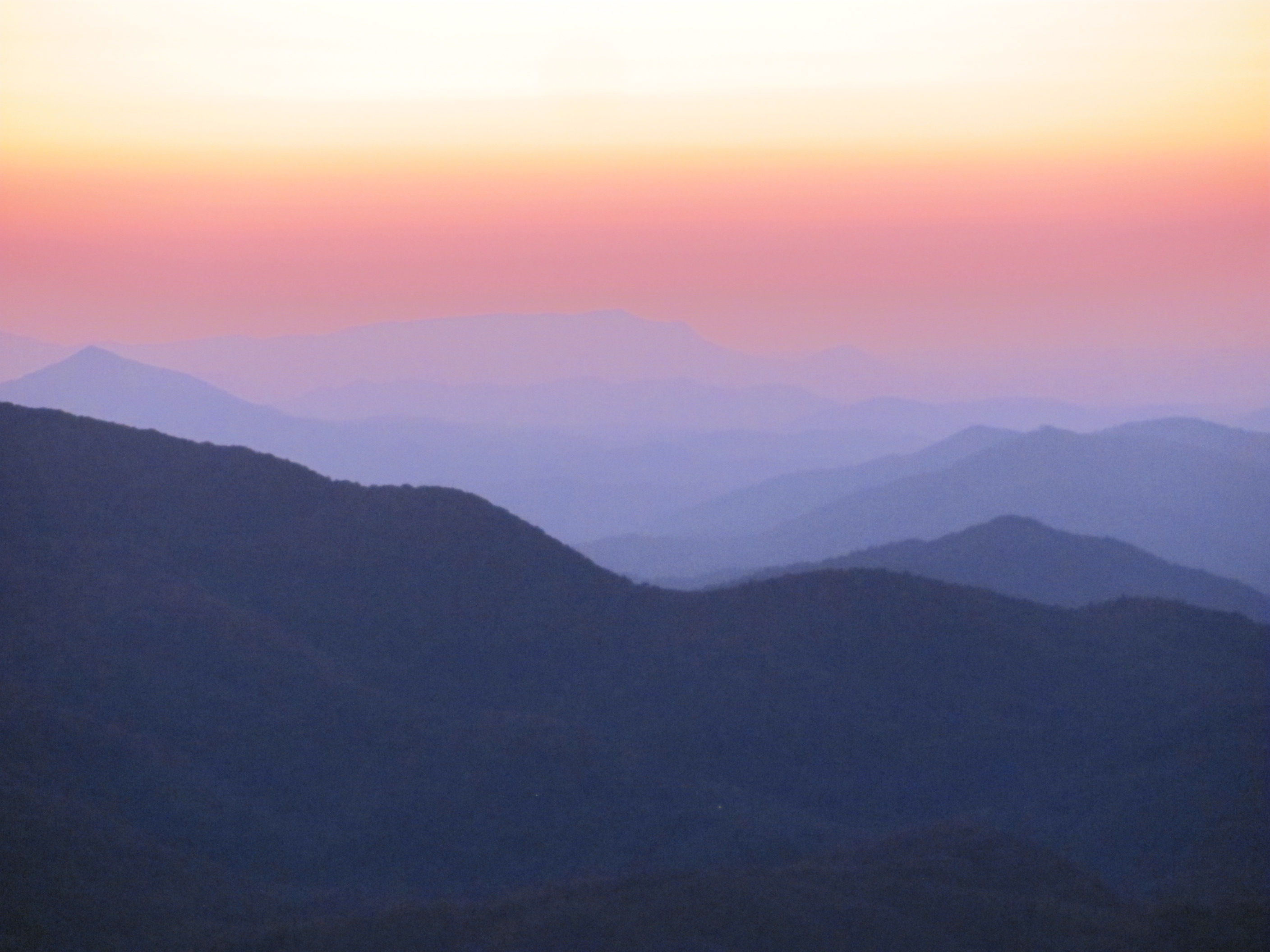 Sunset Shades at Max Patch