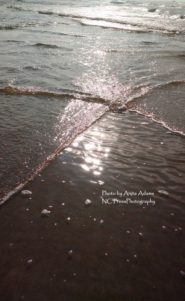 Signed - Jesus Walking along the Shore of Hatteras